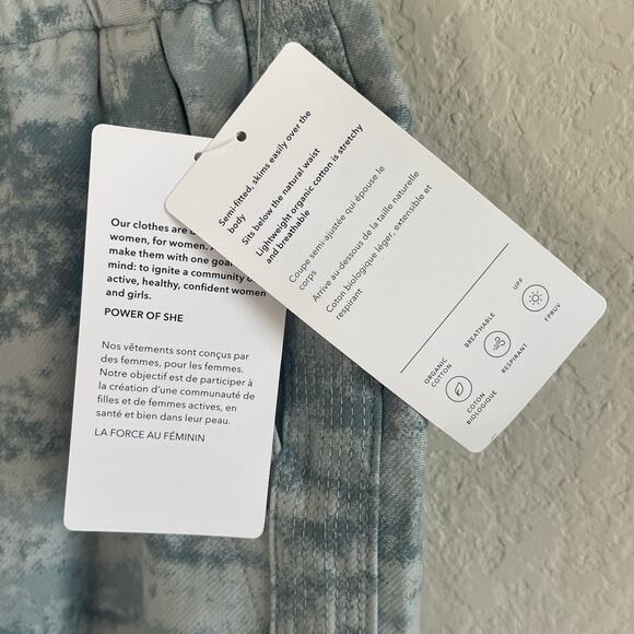 Athleta Farallon Short in Fog Camo Coast Grey 4in NEW - Size 1X - Picture 5 of 8